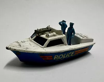 Matchbox - Superfast - MB52 - Police Launch - Speedboat - Vintage - 1976 • £1.99
