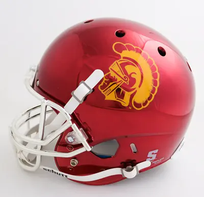 O.J. Simpson Signed USC Trojans Full-Size Chrome Helmet Inscribed  Heisman 68    • $475.20
