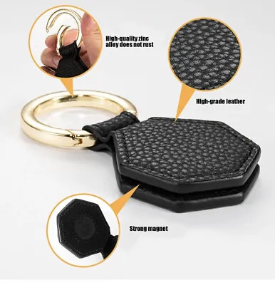 Magnetic Hat Clip For Travel On A Bag Sun HatsHand Bag Black/Gold • $7.99
