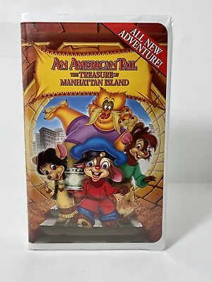 An American Tale The Treasure Of Manhattan Island (VHS Clamshell) • $8