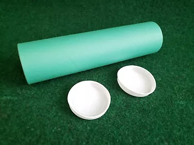 MyBoxSupply 2.5 X 10  Green Tubes With Caps 21 Count • $42