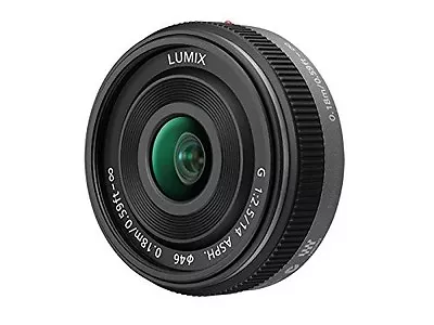 PANASONIC LUMIX G 14mm F2.5 F/2.5 ASPH AF LENS Silver H-H014 Made In Japan • $219.11