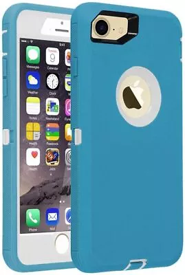 Smartelf Case For IPhone 7/8 Heavy Duty With Built-in Screen Protector Shockpro • £16.75