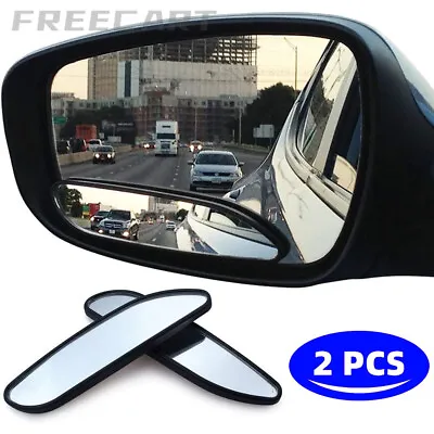 2x Blind Spot Mirror Auto 360° Wide Angle Convex Rear Side View Car Truck SUV • $6.15