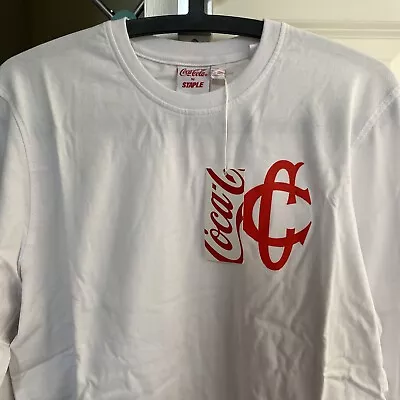 Coca Cola Christmas X Staple Pigeon NY Long-Sleeve T-shirt Monogram Small BNWT • £7