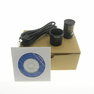 ToupCam USB Microscope Eyepiece 2.0MP Digital Camera Video 30mm Ring Adaptor • $23.80