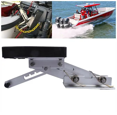 $109.25 • Buy Boat Aluminium Outboard Trolling Motor Bracket  Kayak Yacht Heavy Duty 2-Stroke