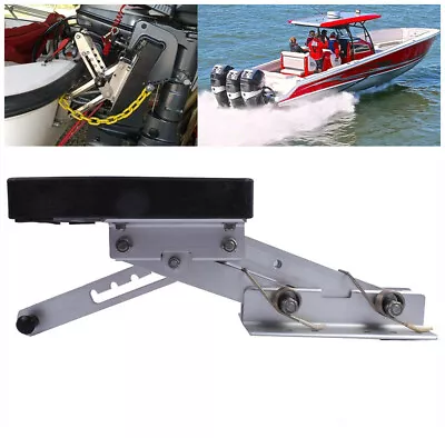 Boat Aluminium Outboard Trolling Motor Bracket  Kayak Yacht Heavy Duty 2-Stroke • $109.25