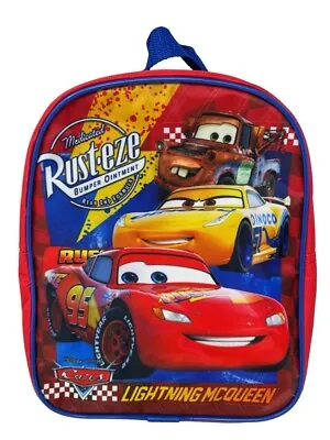 Disney Cars Lighting McQueen Mini Backpack School Bookbag Boys Kids CRUZ Storm • $14.99