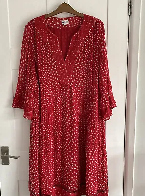 £99 • Buy Beautiful Brora Silk Dress Size 16