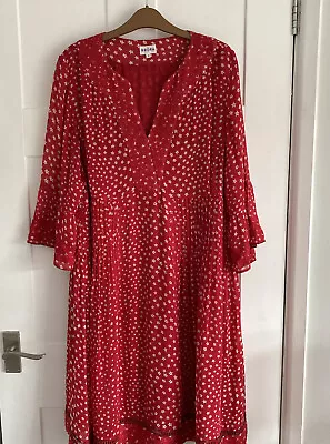 £99 • Buy Beautiful Brora Silk Dress Size 16