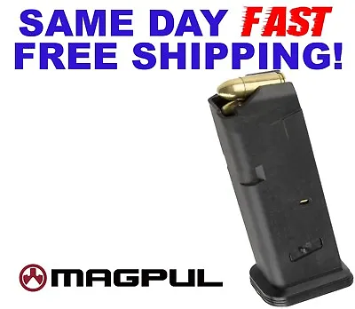 Magpul GL9 Fits Glock 19 & 26 9mm 10Rd Mag CA Legal MAG907-BLK SAME DAY FREE SHI • $16.33