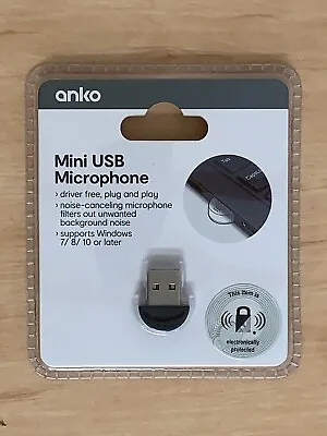 Anko - USB Microphone Audio Adapter - PC / Mac - Sent With Tracking - Brand New • $3.65