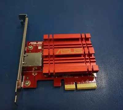 10 Gigabit Network Card: ASUS Xg-c100c 10g Network Adapter Pci-express Card • $10