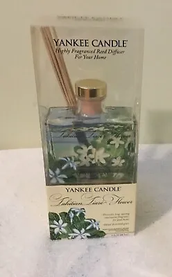 Yankee Candle Rare Tahitian Tiare Flower 3oz Reed Diffuser NEW 2009 Fragrance • £48.25