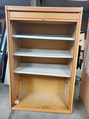 £55 • Buy Tambour Shelving Storage Cupboard 8 Available 