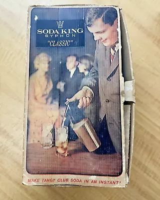 Vintage: Soda King Syphon   Classic   Original Packaging. • $24