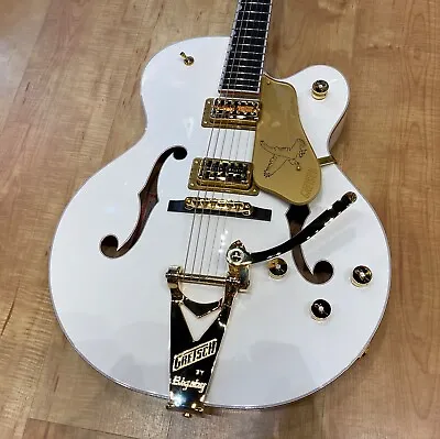 Gretsch G6136TG Players Edition White Falcon Hollow Body Electric Guitar • $3599.99