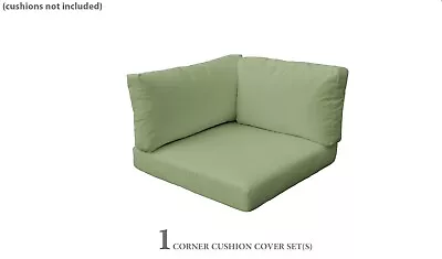 TK Classics Corner Chair Cover Set In Cilantro For BELLE MONACO MONTEREY • $49.99