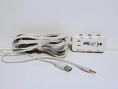 TURTLE BEACH Earforce PX22 WHITE Gaming Headset Amplifier Volume Control Cable • $14.99