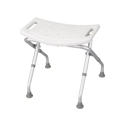 Folding Bath Bench Seat Chair Mobility Medical Foldable Bathroom Shower White • $42.22