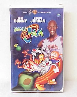 Space Jam Bugs Bunny Michael Jordan 16400 Hi-fi Clam Shell Vhs Movie Video Tape • $3.59