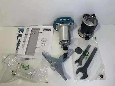 Makita 18v Li-Ion LXT Cordless Router DRT50 With Trimmer Base New Genuine • £134.99