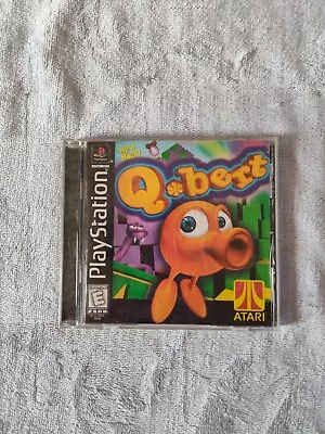 Qbert (Sony PlayStation 1 1999) Black  • $5.99