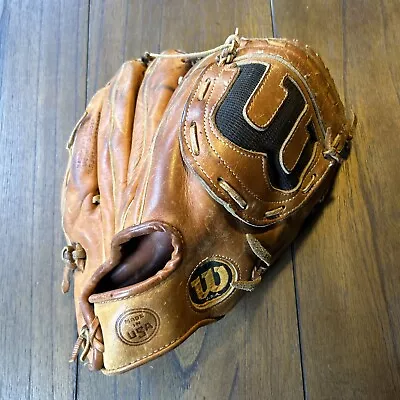VTG Made In USA Wilson A2004 Pro Model Ball Glove LEFT HAND FIT • $75