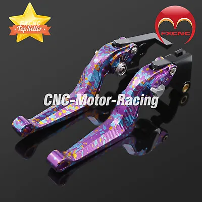 For YZF R1 R1M R1S 2015-2022 R6 2017-2022 CNC 3D Camouflage Brake Clutch Levers • $110