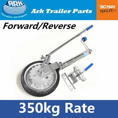 Ark 10  Trailer Jockey Wheel Clamp-on For U-Bolt Ezimover Ratchet RJW1C 350kg • $297