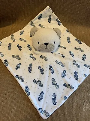 £10 • Buy Kyle And Deena Baby Comforter Little Bear With Cars And Trucks