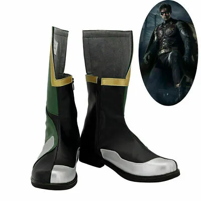 $21.59 • Buy Hot NightWing Robin Shoes Cosplay Dick Grayson Titan Men Boots 