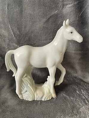 £8 • Buy Vintage Porceval Villamarchante Valencia Porcelain Horse Posing. Pintado A Mano