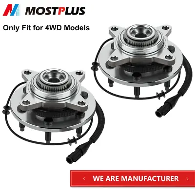 Front Wheel Hub Bearing Assembly For 2005-2008 Ford F-150 W/ ABS 6 Lug 4WD 4x4 • $98.99