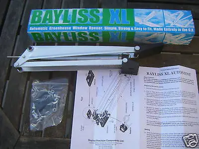 £65.95 • Buy 3 X Bayliss XL Autovent Automatic Greenhouse Window Roof Vent Opener Auto Vent  