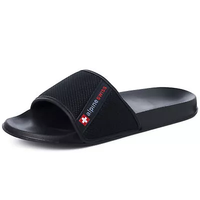 Alpine Swiss Mens Athletic Comfort Slide Sandals EVA Flip Flops Foam Slippers • $16.99