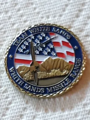 White Sands Missile Range Team White Sands SES Army Challenge Coin • $114.99