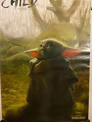 Wall Poster STAR WARS The Mandalorian The Child Baby Yoda GROGU 22x34 Brand New • $9.99