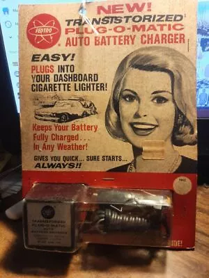 Fedtro Battery Charger Vintage Plug-o-matic Transistorized • $8.50