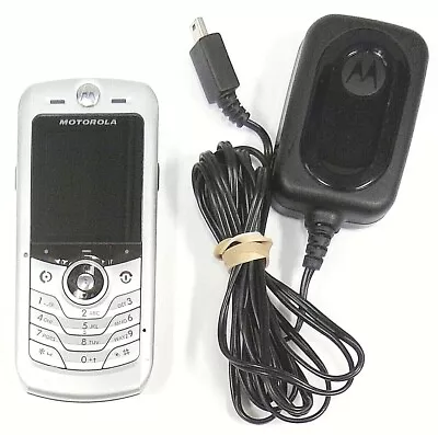 Motorola SLVR / Sliver L2 - Silver ( AT&T / Cingular ) Rare Cell Phone - Bundled • $31.44