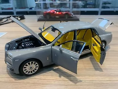 1/18 Rolls-Royce Phantom VIII Luxury Sedan Burnout Diecast Fully Open Model Car • $388.88