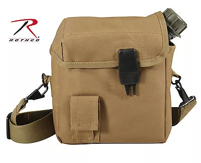 Rothco 1287 MOLLE 2 QT. Bladder Canteen Cover - Coyote Brown • $19.99