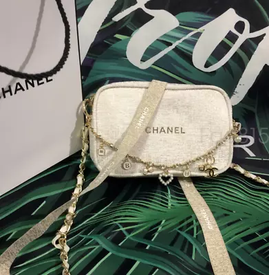 Chanel Beauty 2023 VIP Xmas Gift Cosmetic Bag Handbag & Bag CHARM • $65