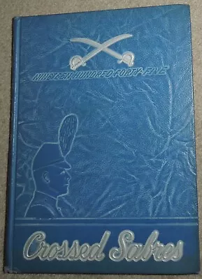 WW2 Era 1945 Crossed Sabres: Valley Forge Military Academy Annual Yearbook • $39.99