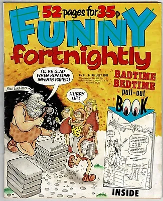 Funny Fortnightly Comic #8 1st July 1989 Whoopee Buster Whizzer Chips Cheeky • £1.25