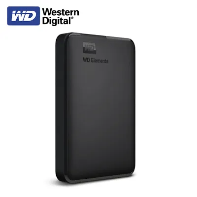Western Digital 1TB 2TB 4TB 5TB Elements Portable External Hard Drive USB 3.0 • £97.24