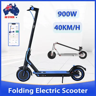 2024 Portable 900W 40KM/H 50KM Electric Scooter Adult Foldable Travel E Bike APP • $409.99