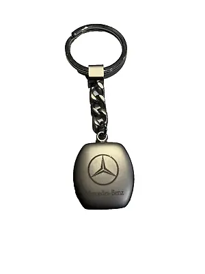 NEW Silver Keychain Keyring Pendant For Mercedes Benz AMG 4Matic GLS C Class • $10.99