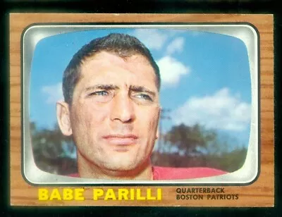 1966 Topps #12 Babe Parilli Exmt • $0.99